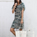 Women Summer Mimeflage Dress